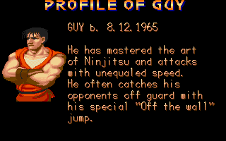 Final Fight screenshot 5 for Atari ST